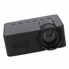 Mini Projecteur Multifonctionnel HD 1080p Avec Protection Oculaire Pour Home ~~