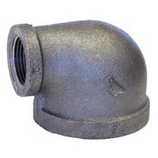 Anvil 8700125308 Galvanized Malleable Iron 90 Degree Elbow 1/2x3/4in. NPT Female