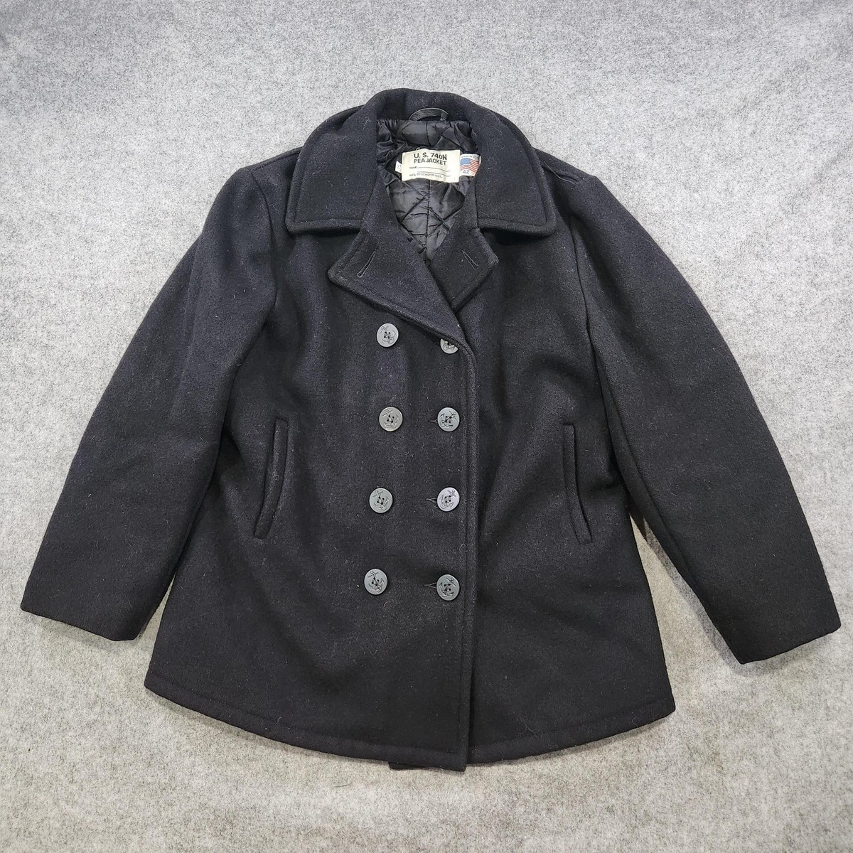 Schott U.S. 740N Pea Jacket サイズ42 Schott NYC Store | Peacoat US 740N | Navy Jacket