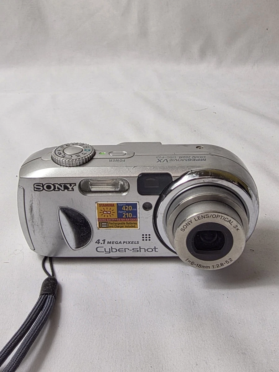 Sony Cyber-shot DSC-P73 Digital Cameras with PictBridge Support