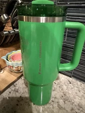 Starbucks x Stanley Target Exclusive Pearl Green 40 oz Quencher Tumbler 2025