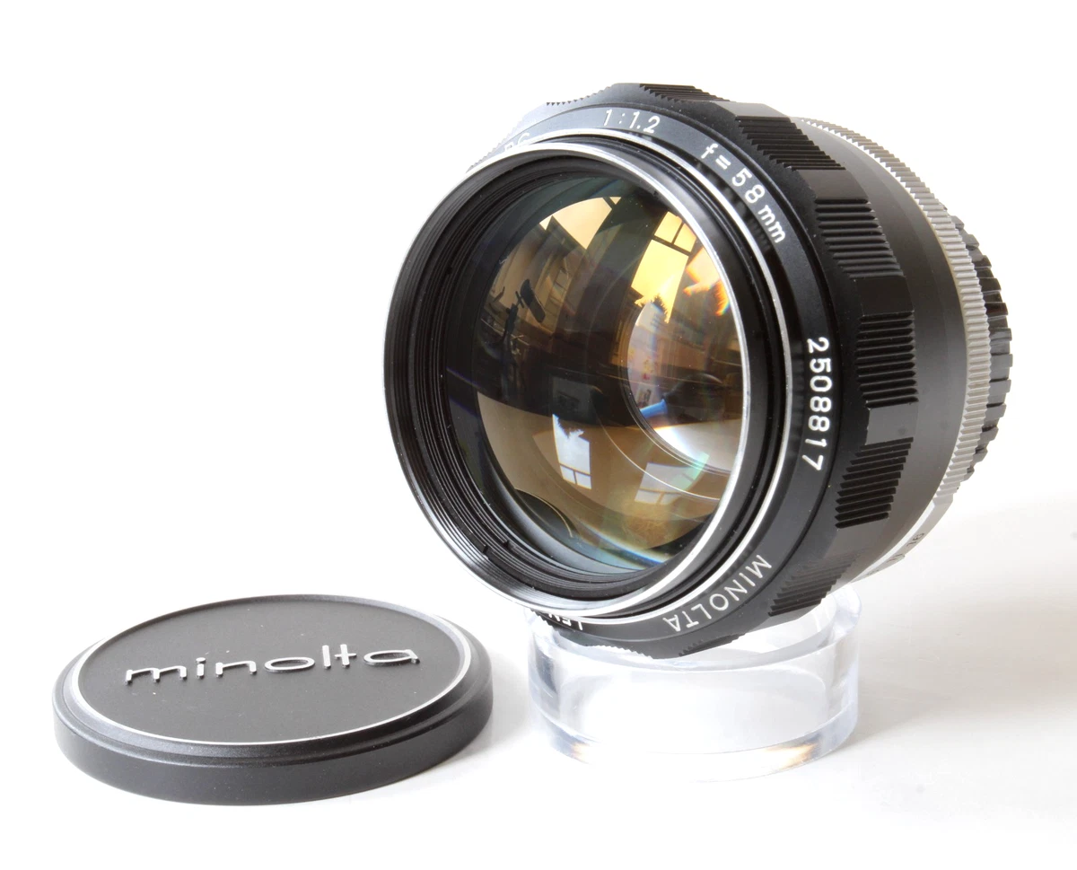 Minolta 58mm Focal f/1.2 Camera Lenses for sale | eBay