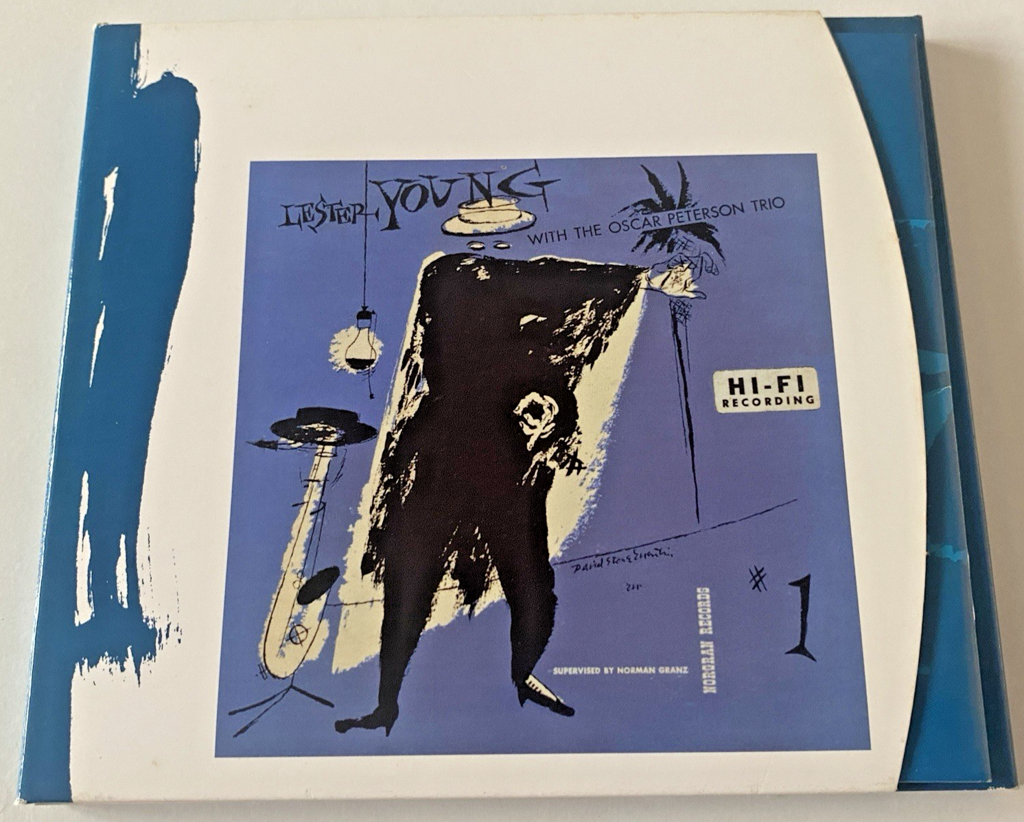 Lester Young With The Oscar Peterson Trio USA Digipak CD Album 1997 Bonus Tracks