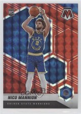 2020-21 Panini Mosaic Rookie Red Mosaic Prizm Nico Mannion #229 10dv