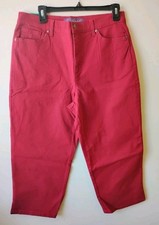 GLORIA VANDERBILT Amanda Capri Women's Pants 12 NEW