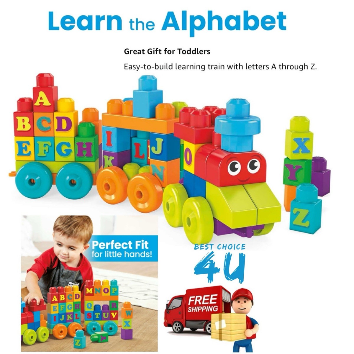 Abc Mega Blocks Letters Learn Alphabet Letters Hape Alphabet Blocks