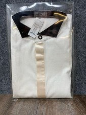 Gianni Versace Vintage Men's Formal Dress Shirt with Contrast Collar