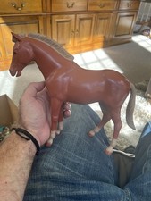 Vintage 1960s Louis Marx Johnny West Pancho Pony Horse Figure Sorrel