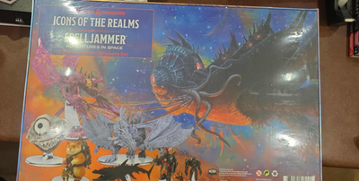SPELLJAMMER ADVENTURES IN SPACE - Coffret Complet AD&D - Non Découpé - VGC - Réf 1049 - USA