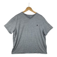 Polo Ralph Lauren Men's V-neck Short Sleeve size XXL Gray