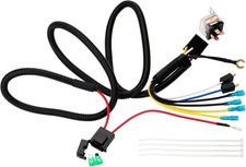 Horn Wiring Harness Kit for Car, Train Horn Wiring with 4pin 80A Relay