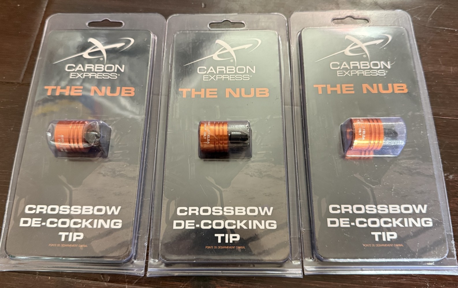 De-cocking Tip Point Hunting Lot Of 3 New