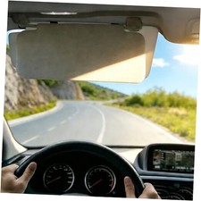 Car Sun Visor, Interior Sunvisor Visor Sunshade, Engineering Vehicle Gray ABS