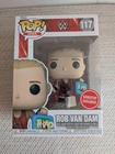Funko Pop! Vinyl Rob Van Dam WWE #117 GameStop Exclusive With Pin Multicolor