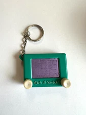 1994 BASIC FUN INC ETCH A SKETCH KEY CHAIN NOSTALGIC *** TAKE A LQQK ***