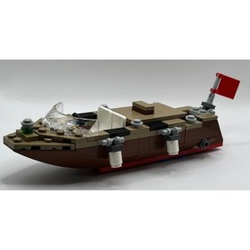 LEGO Indiana Jones Venice Canal Chase 7197 Boats Bridge Kazim & Professor Figs