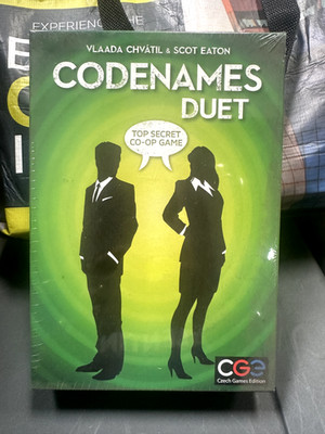 Codenames Duet Card Game NEW SEALED FREE SHIPPING