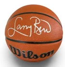 Larry Bird Signed Wilson Boston Celtics Logo NBA Basketball JSA COA & BIRD HOLO