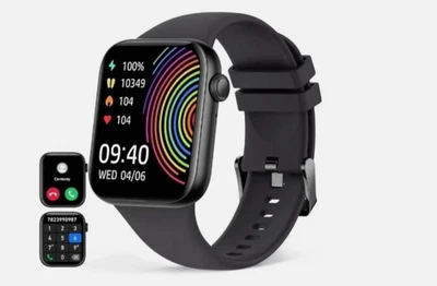 HOETEK Smartwatch Armbanduhr Blutdruck Fitnesstracker Schlaf L51 Pro