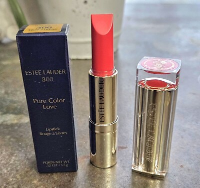 Estee Lauder HOT STREAK 300 Pure Color Love Lipstick Full Size NIB!