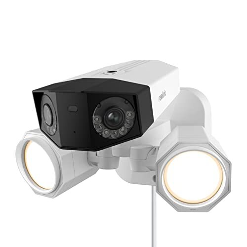 4K Floodlight Camera for PoE Security Camera System, IP Outdoor Camera in 180