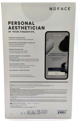 NuFACE Trinity+ Smart Advanced Facial Toning Starter Kit - Opened Light Use - Picture 6 of 7