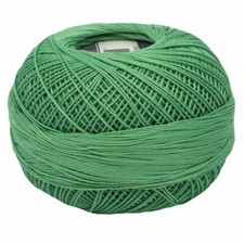 Lizbeth Egyptian Cotton Crochet Thread Size 20 Color 714 Seacrest Green