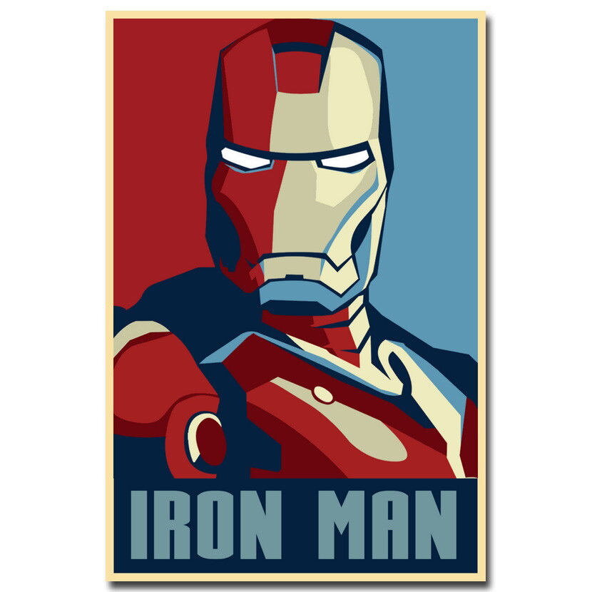 75354 Iron Man Classic Superhero Movie Wall Print Poster US