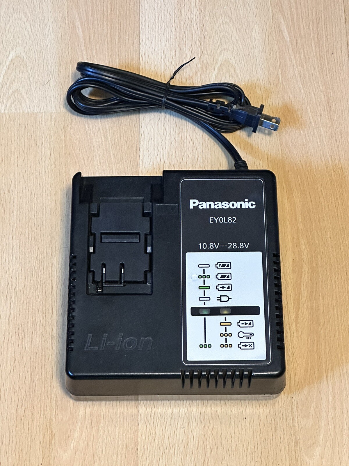 Genuine Panasonic EY0L82 Charger (10.8v, 14.4v, 18v, 28.8v Batteries