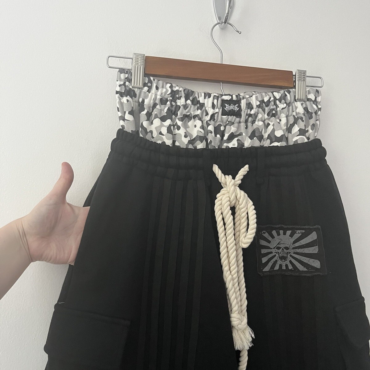 Proficide Onyx V2 Juggernaut Track Pants Black Double Waist Cargo