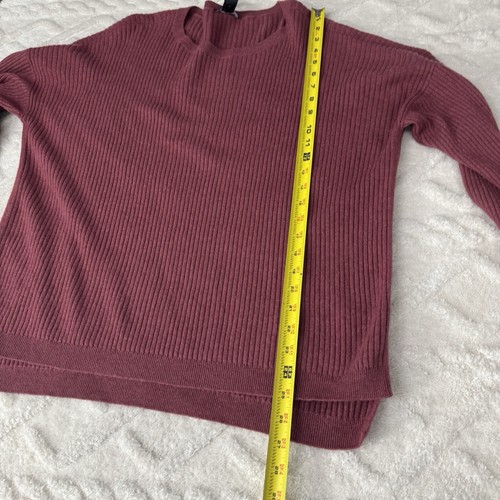 Eileen Fisher Cashmere Sweater Shirt Womens Size L Casual Dolman Sleeve Knit Top - Picture 16 of 16