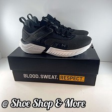 ✅ BNIB Under Armour Project Rock 5 Black Training 3025435-003 UK 9.5 US 10.5 ✅