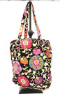 Vera Bradley Retired Pattern Suzani Women's Handbag Medium Tote Bag Purse