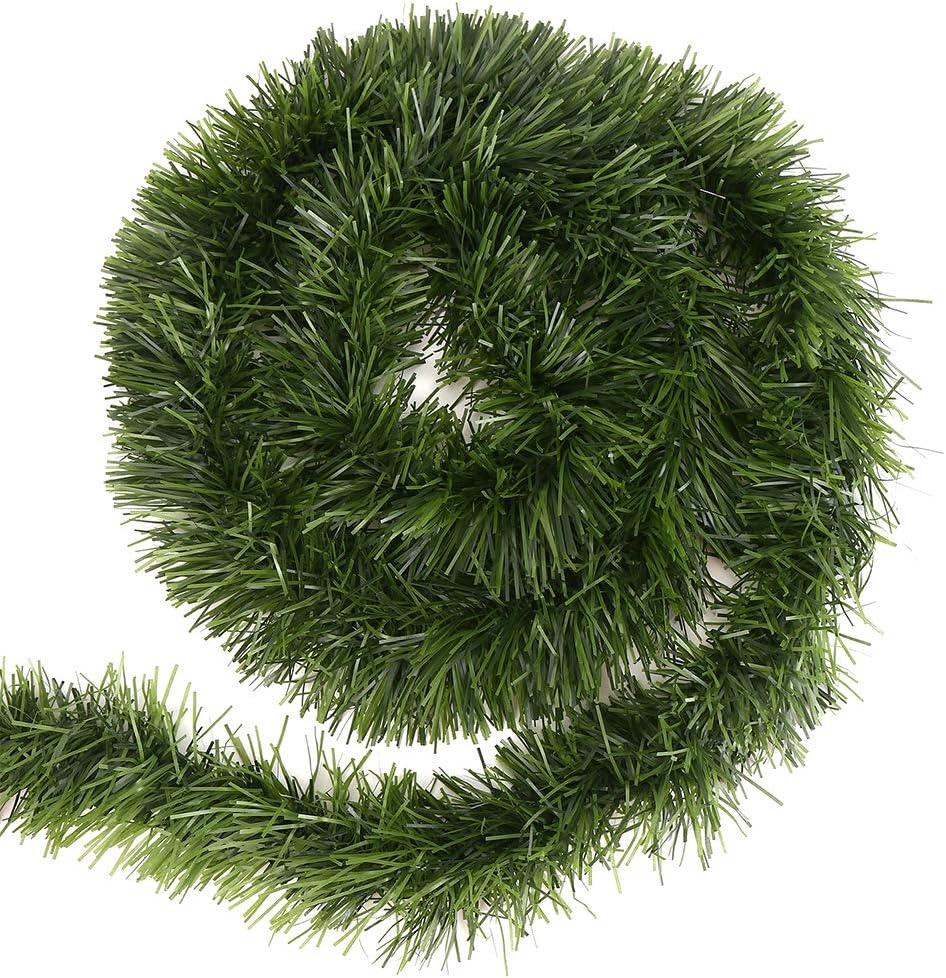 33 Feet Christmas Garland Artificial Vine Soft Greenery Garland Decoration for C