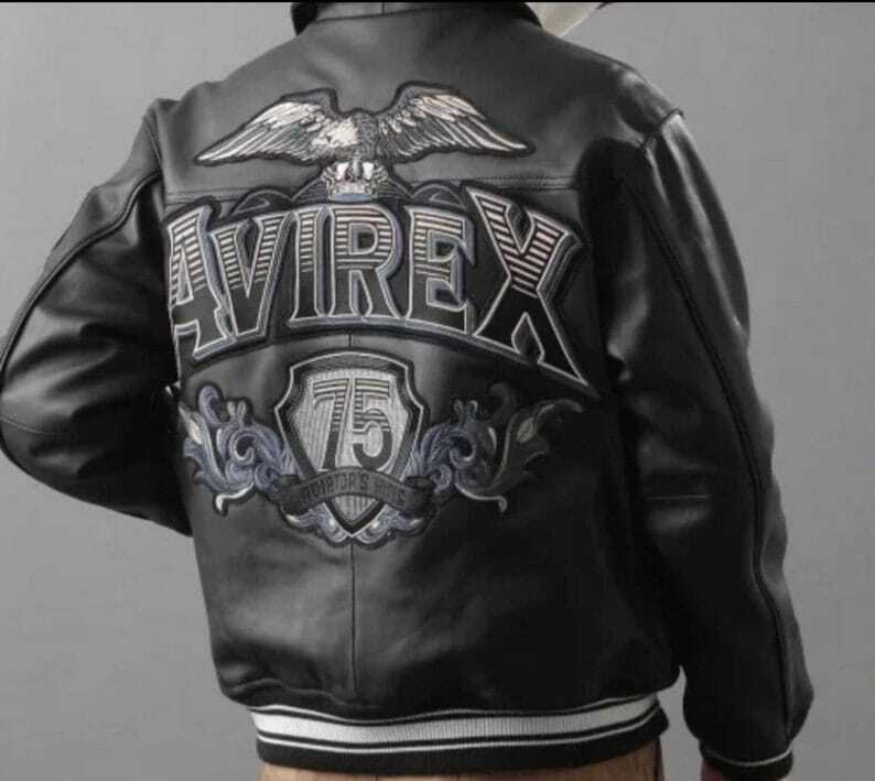 AVIREX VARSITY JACKET AVIATORS KING