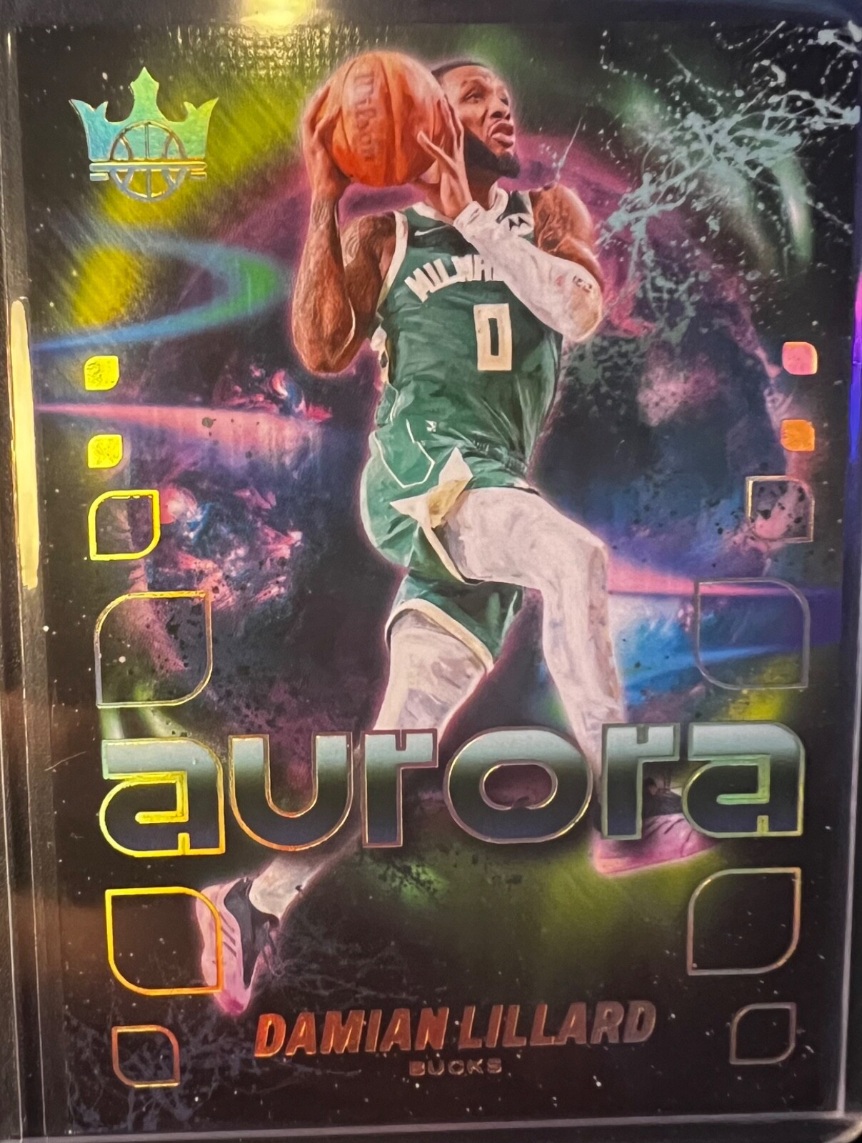 Damian Lillard 2024 Court Kings #1 Aurora /(SSP) Price Guide 