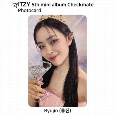 ITZY 5th Mini Album Checkmate Official Photocard Clear Card