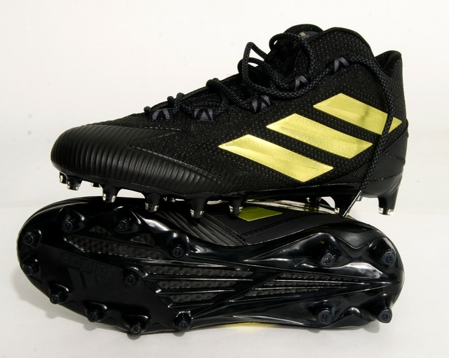 Mens Adidas F97425 FREAK CARBON MID Black/gold football cleats 11K size 10.5 new | eBay