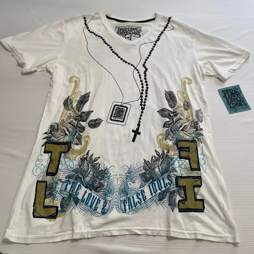 DIPSET TRUE LOVE FALSE…T shirts True Love & False Idols Cosmetic T-Shirt - Men's T-Shirts in