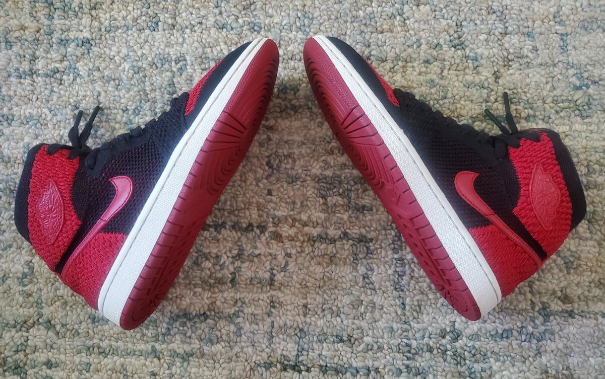 2017 NIKE AIR JORDAN 1 RETRO HIGH OG 1985 BRED FLYKNIT 2017 NIKE AIR JORDAN 1 RETRO HIGH OG 1985 BRED FLYKNIT