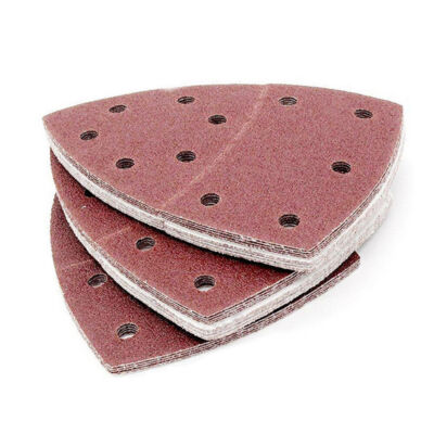 SATC 50Stk 105x152mm zweiteiliger roter Maus geformter Samtsandscheibe,Skill P60