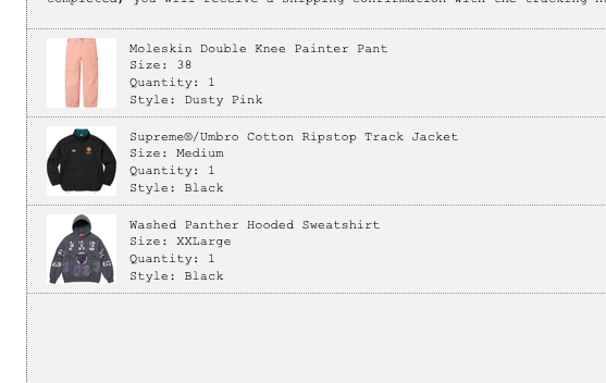 Supreme x Umbro Cotton Ripstop Track Jacket Black Size Supreme x Umbro Cotton Ripstop Track Jacket Black Size
