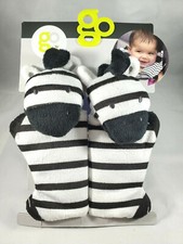 Go By Goldbug Strap Cover Pals For Car Seat Straps Strollers More Zebra New