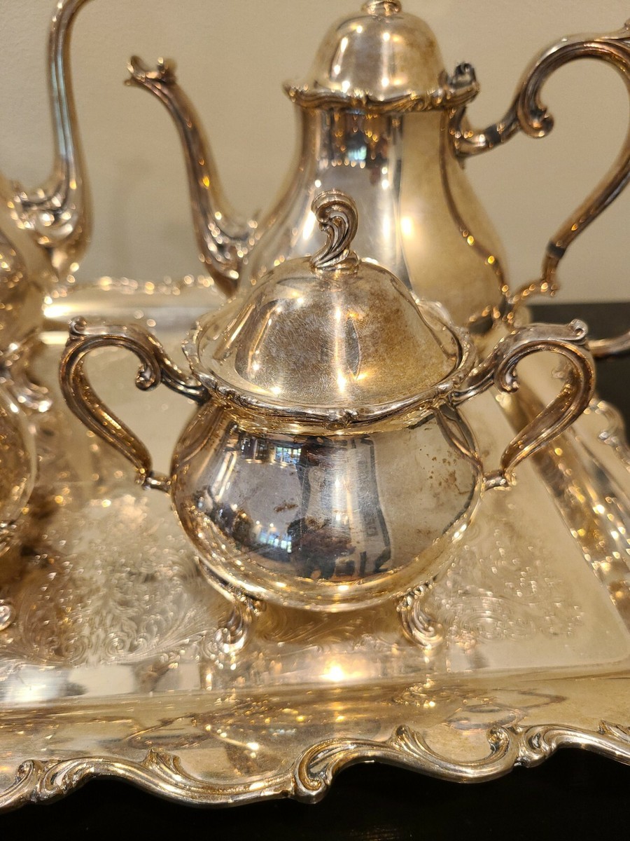 Vintage Wilcox Joanne International Silver Plate Coffee and Tea