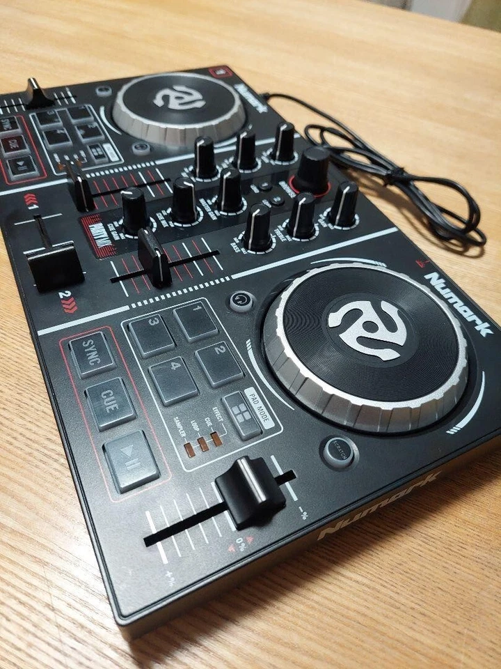 Numark Party Mix DJ Controller Portable Serato DJ Lite 2 Channel Streaming - Image 2 of 4