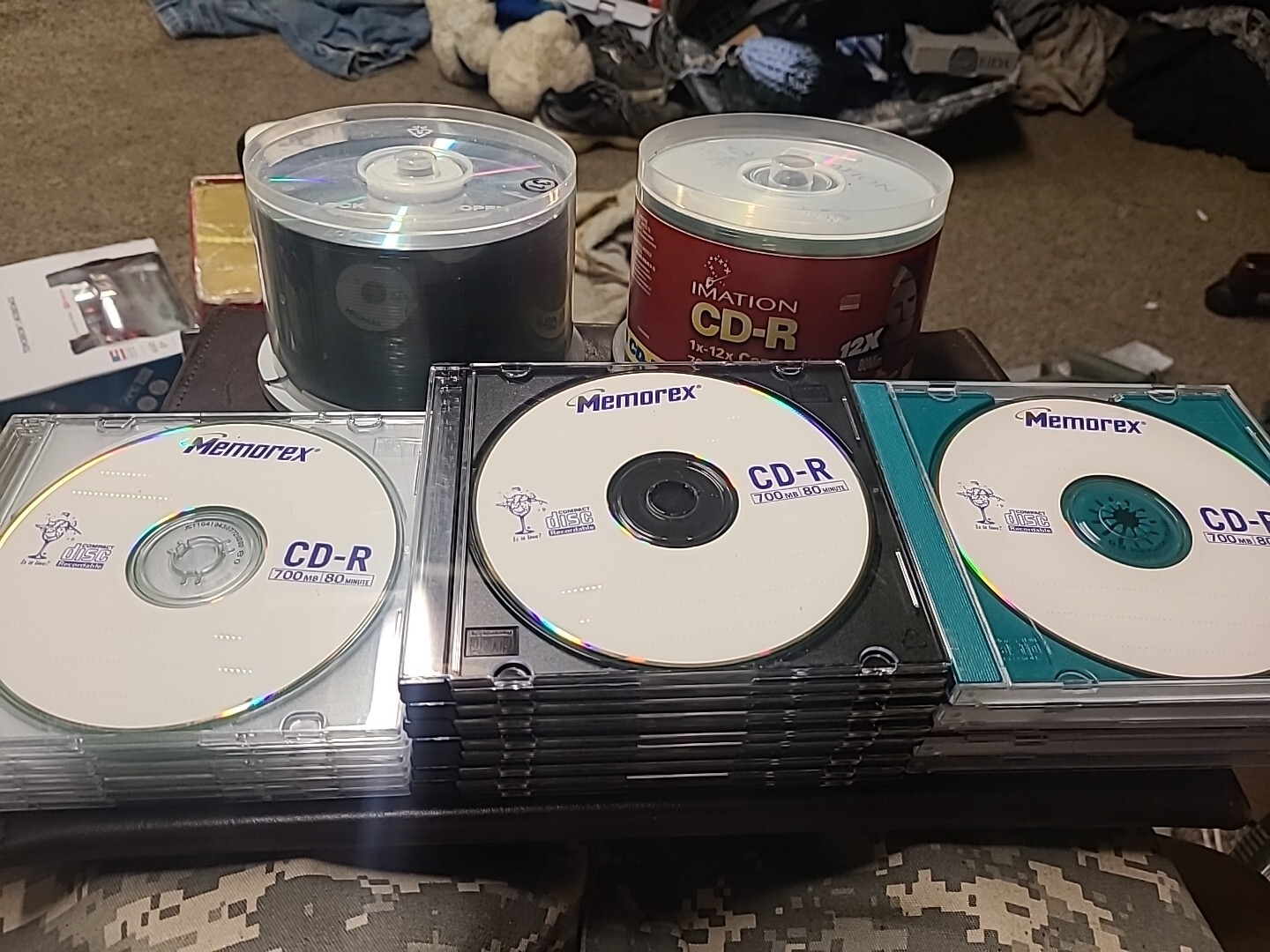Imation & Memorex Home Computer Blank CDs