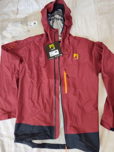 hiking rain jacket Karpos Lot waterproof men's small new ultralight breathable