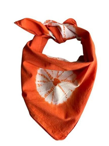 Bandana Scarf, head scarf, scarves for women, Tie dye print bandana - Picture 5 of 5