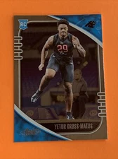 2020 Panini Absolute Yetur Gross-Matos Rookie Foil Base #199 Carolina Panthers 