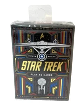 Star Trek Dark Premium Playing Cards, Poker Size Standard Index by Theory11